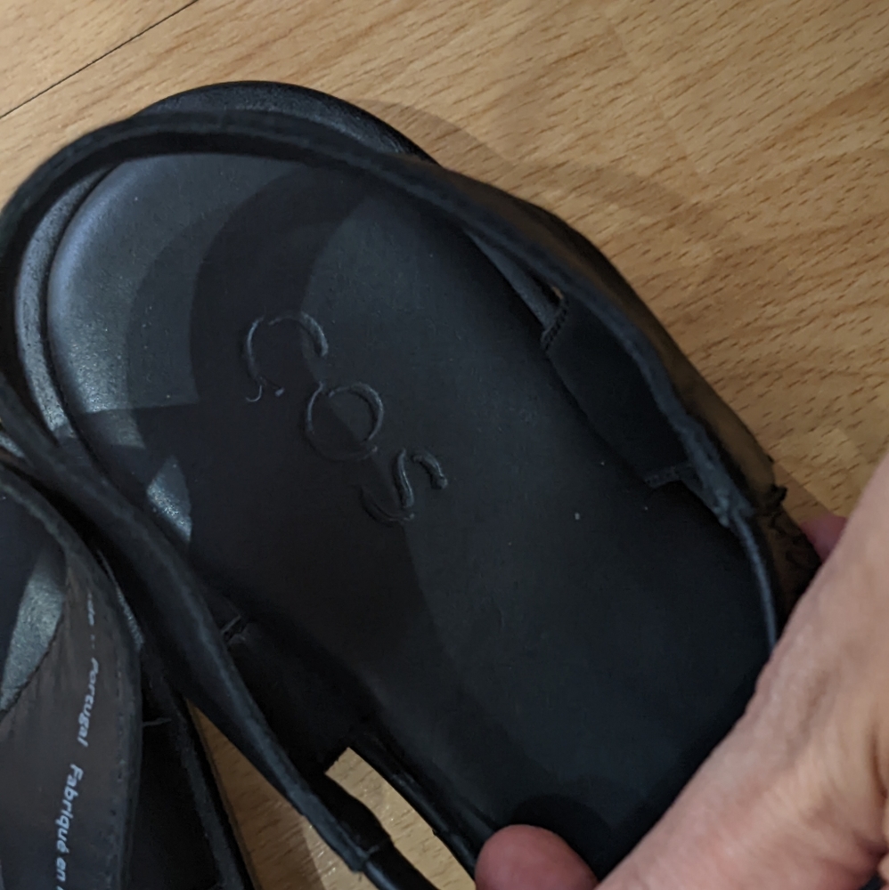 COS Black Platform Leather Sandals - Picture 4 of 7